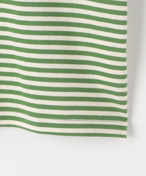 green label relaxing（グリーンレーベルリラクシング）の「TJ ボーダー ポロシャツ 100cm-130cm（ポロシャツ・キッズ・ネイビー/ケリー・100cm/110cm/120cm/130cm）」の7枚目の写真
