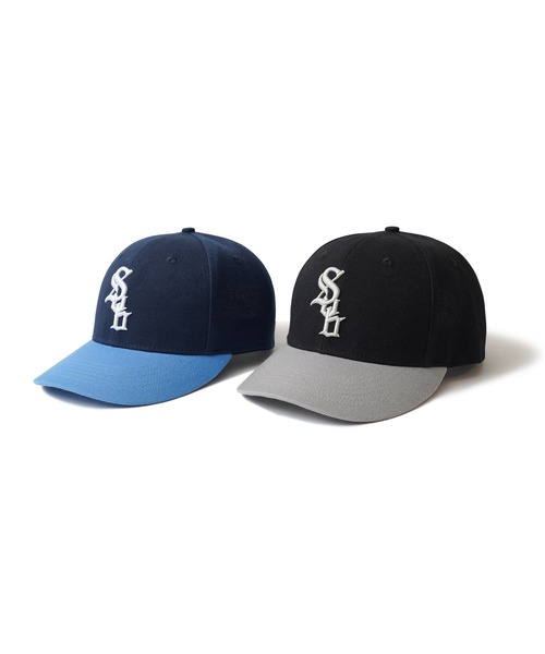 Subciety（サブサエティ）の「SNAP BACK CAP-CROWD-（キャップ・メンズ・ネイビー/ブラック・FREE）」の6枚目の写真