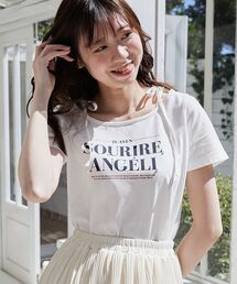 MAJESTIC LEGON | ロマンティックメッセージリボンT(Tシャツ/カットソー)