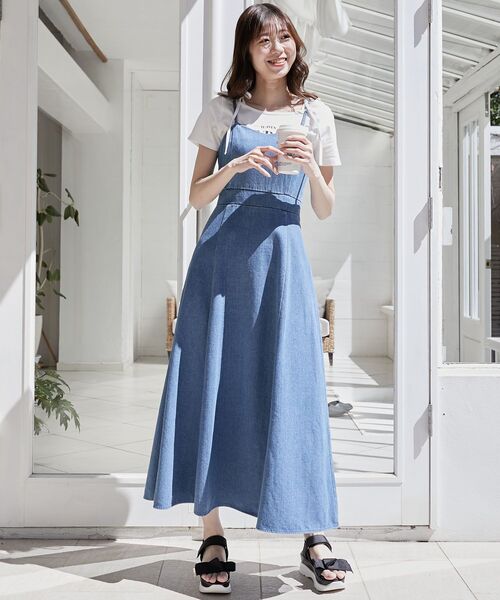 MAJESTIC LEGON（マジェスティックレゴン）の「ロマンティックメッセージリボンT（Tシャツ/カットソー・レディース・オフホワイト/ピンク/ホワイト系その他・MEDIUM）」の8枚目の写真