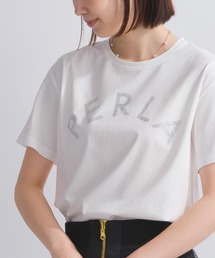 PICCIN PERLA | ラインストーンTシャツ(Tシャツ/カットソー)