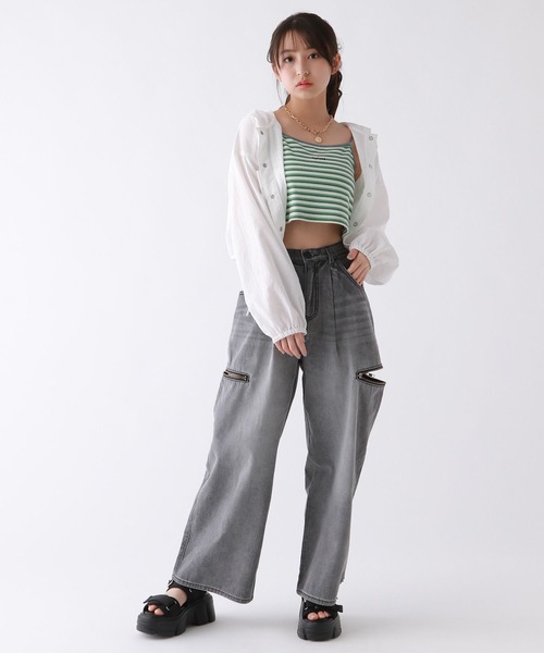 repipi armario（レピピ アルマリオ）の「アソートガラショートキャミ