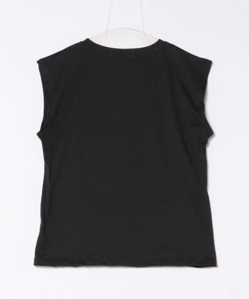 H.TOKYO(エイチトウキョウ)の「ノースリーブカットソー(Tシャツ/カットソー・レディース・ホワイト/ダークブルー/イエロー/モカ/ブラック/ベージュ/アッシュブラウン・X-LARGE/LARGE/MEDIUM)」の15枚目の写真