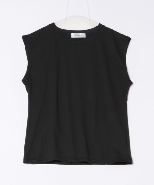 H.TOKYO(エイチトウキョウ)の「ノースリーブカットソー(Tシャツ/カットソー・レディース・ホワイト/ダークブルー/イエロー/モカ/ブラック/ベージュ/アッシュブラウン・X-LARGE/LARGE/MEDIUM)」の14枚目の写真