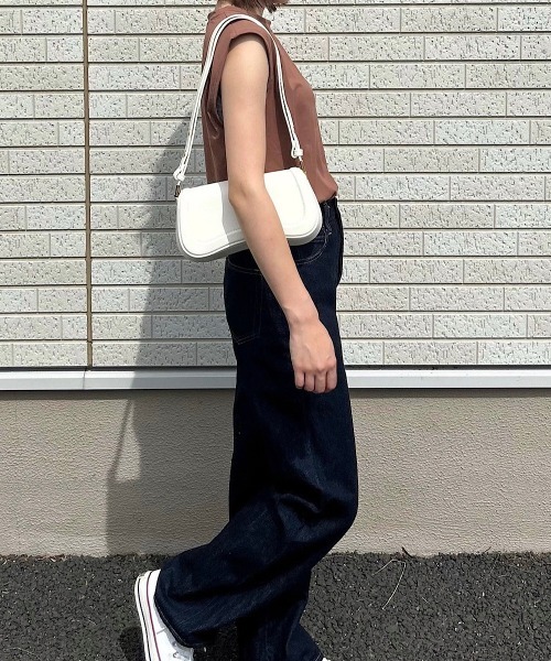 H.TOKYO(エイチトウキョウ)の「ノースリーブカットソー(Tシャツ/カットソー・レディース・ホワイト/ダークブルー/イエロー/モカ/ブラック/ベージュ/アッシュブラウン・X-LARGE/LARGE/MEDIUM)」の20枚目の写真