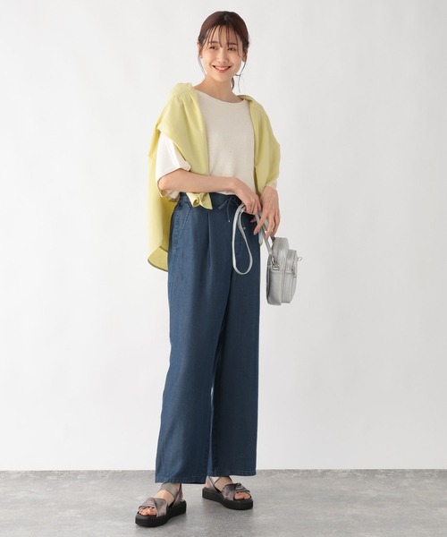 GLOBAL WORK(グローバルワーク)の「スッキレイさらさらドルマン/987142(ニット/セーター・レディース・ブラック/アイボリー/マスタード/モカ/ブラウン系8・MEDIUM/LARGE)」の12枚目の写真