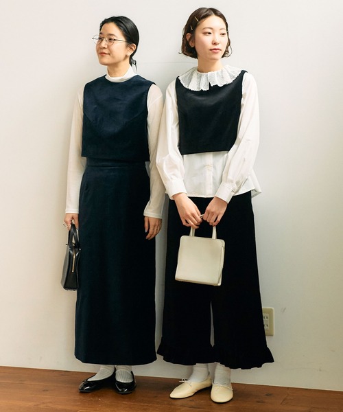 fig London（フィグロンドン）の「VELVET skirt（スカート）」 - WEAR