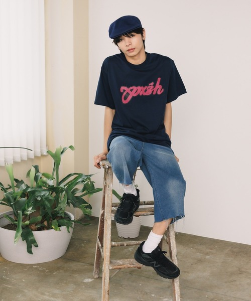 ALL RUNS(オールランズ)の「デニムクロップドパンツ(デニムパンツ・メンズ・ブルー・XL/L/M/S)」の5枚目の写真