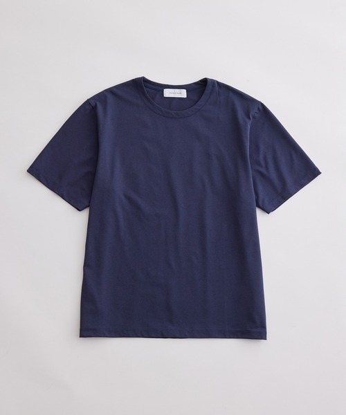 ADAM ET ROPE'(アダムエロペ)の「ボックスシルエット ジャージー Tシャツ / イージーケア / ユニセックス / 吸水速乾(Tシャツ/カットソー・メンズ・ダークグリーン/ブルー/ブラック系その他3/ブラウン系その他/グリーン系その他/ブルー系その他・L/M/S/XL)」の6枚目の写真