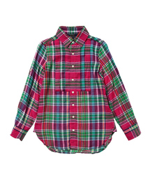 POLO RALPH LAUREN CHILDRENSWEAR | コットン プラッド チュニック(シャツ/ブラウス)