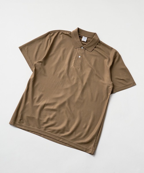 United Athle（ユナイテッドアスレ）の「【UNITED ATHLE】4.7オンス スペシャル ドライ カノコ ポロシャツ（ローブリード） 2026年春夏（ポロシャツ・メンズ・ヘザーチャコール/ブラック/オリーブ/ライトブルー/ベビーピンク/サンドベージュ/ネイビー/ホワイト/グリーン・S/M/L/XL）」の13枚目の写真