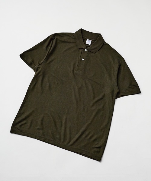 United Athle（ユナイテッドアスレ）の「【UNITED ATHLE】4.7オンス スペシャル ドライ カノコ ポロシャツ（ローブリード） 2026年春夏（ポロシャツ・メンズ・ヘザーチャコール/ブラック/オリーブ/ライトブルー/ベビーピンク/サンドベージュ/ネイビー/ホワイト/グリーン・S/M/L/XL）」の19枚目の写真