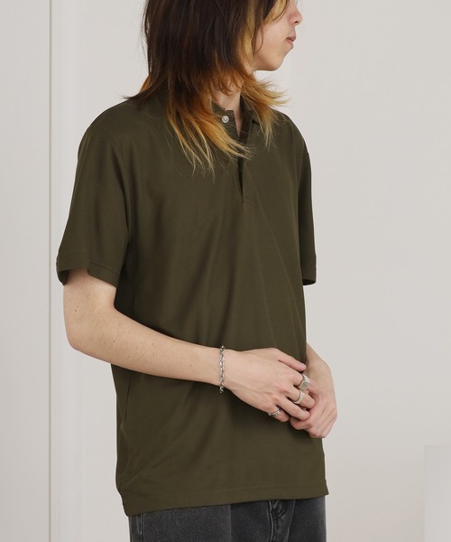 United Athle（ユナイテッドアスレ）の「【UNITED ATHLE】4.7オンス スペシャル ドライ カノコ ポロシャツ（ローブリード） 2026年春夏（ポロシャツ・メンズ・ヘザーチャコール/ブラック/オリーブ/ライトブルー/ベビーピンク/サンドベージュ/ネイビー/ホワイト/グリーン・S/M/L/XL）」の15枚目の写真