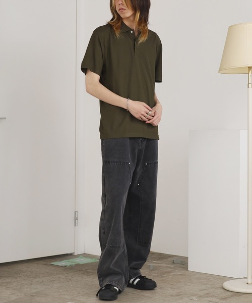 United Athle（ユナイテッドアスレ）の「【UNITED ATHLE】4.7オンス スペシャル ドライ カノコ ポロシャツ（ローブリード） 2026年春夏（ポロシャツ・メンズ・ヘザーチャコール/ブラック/オリーブ/ライトブルー/ベビーピンク/サンドベージュ/ネイビー/ホワイト/グリーン・S/M/L/XL）」の17枚目の写真