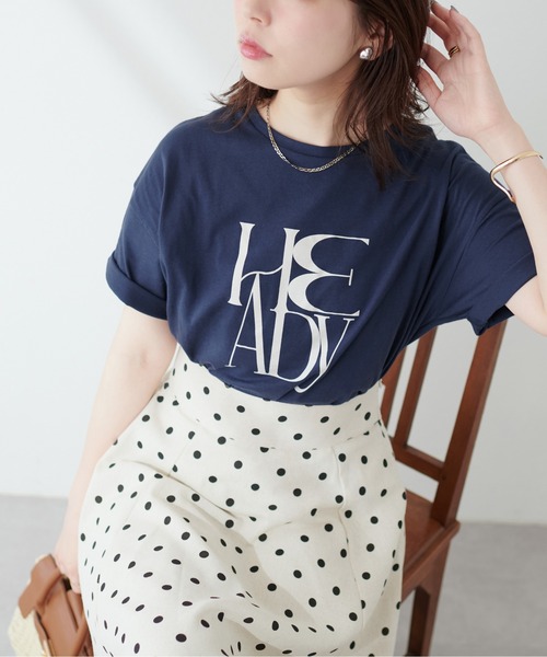 セール】オーガニックコットンロゴT（Tシャツ/カットソー