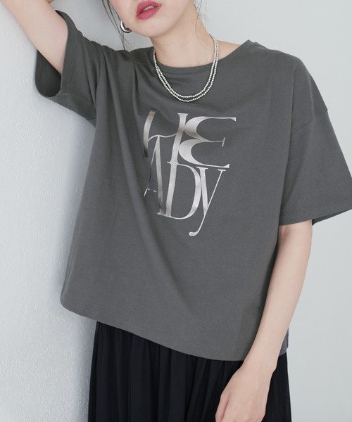 お早めに！【STONE 】オーガニックコットン ロゴ Tシャツ セール】オーガニックコットンロゴT（Tシャツ/カットソー