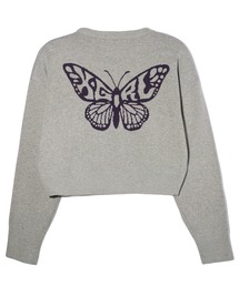 X-girl | BUTTERFLY COMPACT KNIT TOP(ニット/セーター)