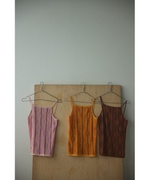 BLACK BY MOUSSY | random stripe camisole(ランダムストライプキャミソール)(キャミソール)