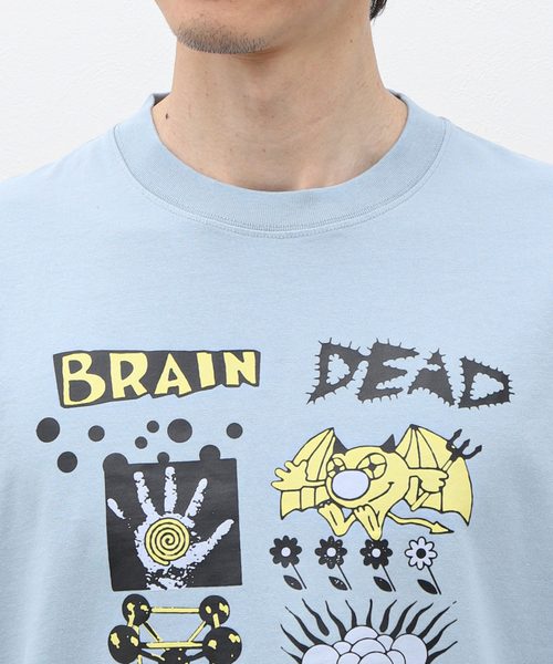 ブレインデッド★インフィニット ジェスチャー Tシャツ ロゴ ブレインデッド☆インフィニット ジェスチャー Tシャツ ロゴ