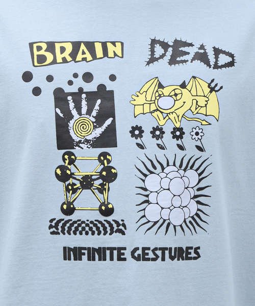 ブレインデッド★インフィニット ジェスチャー Tシャツ ロゴ ブレインデッド☆インフィニット ジェスチャー Tシャツ ロゴ