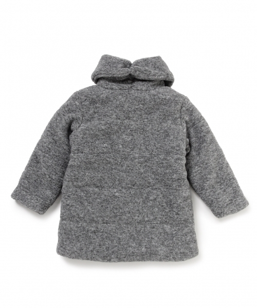 GLOBAL WORK（グローバルワーク）の「【キッズ】ボリュームネックショールコート/566376（その他アウター・キッズ・グレー/チャコールグレー・X-LARGE/SMALL/LARGE/MEDIUM）」の4枚目の写真