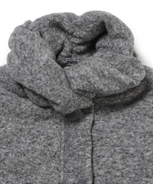 GLOBAL WORK（グローバルワーク）の「【キッズ】ボリュームネックショールコート/566376（その他アウター・キッズ・グレー/チャコールグレー・X-LARGE/SMALL/LARGE/MEDIUM）」の5枚目の写真