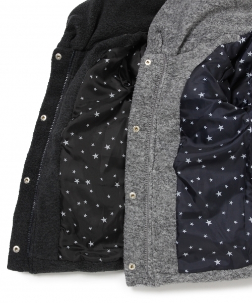 GLOBAL WORK（グローバルワーク）の「【キッズ】ボリュームネックショールコート/566376（その他アウター・キッズ・グレー/チャコールグレー・X-LARGE/SMALL/LARGE/MEDIUM）」の8枚目の写真