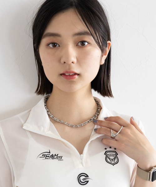 RAGEBLUE（レイジブルー）の「2WAYハートモチーフチェーンネックレス（ネックレス・レディース・その他・FREE）」の8枚目の写真