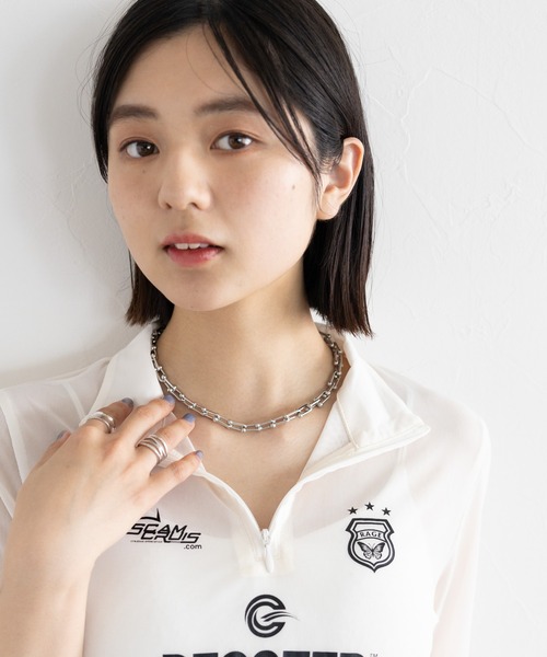 RAGEBLUE（レイジブルー）の「2WAYハートモチーフチェーンネックレス（ネックレス・レディース・その他・FREE）」の9枚目の写真