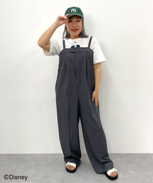 セール】スラックスロンパース ＜大きいサイズ有＞シック