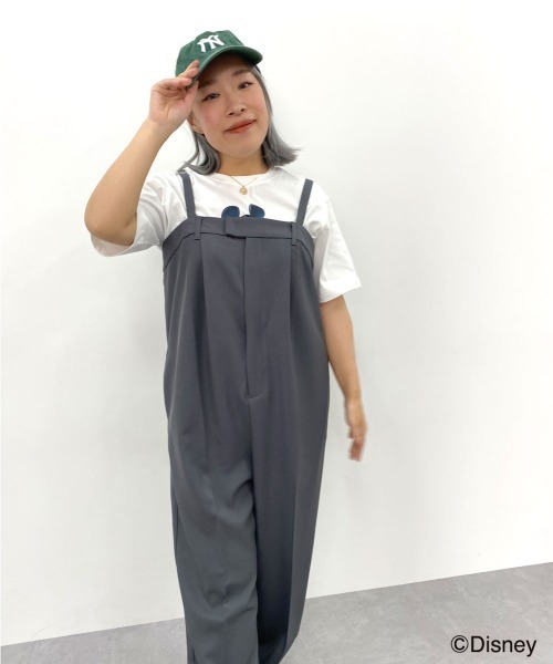 セール】スラックスロンパース ＜大きいサイズ有＞シック