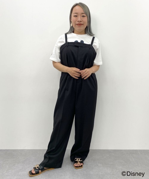 スラックスロンパース ＜大きいサイズ有＞シックスタイル