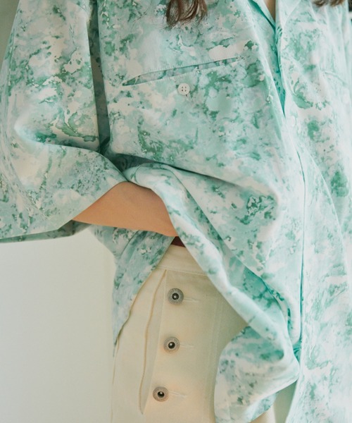 【専用】レオナール 花柄　シャツ　清楚系 LEONARD レオナール 花柄 シャツ L 0339116 トップス レディース