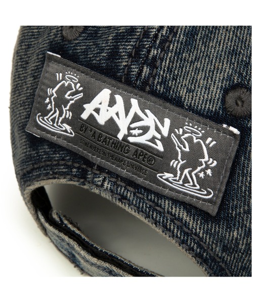 AAPE BY A BATHING APE(エーエイプバイアベイシングエイプ)の「AAPE CAP(キャップ・メンズ・クリアブラック・FREE)」の7枚目の写真