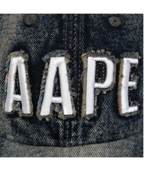 AAPE BY A BATHING APE(エーエイプバイアベイシングエイプ)の「AAPE CAP(キャップ・メンズ・クリアブラック・FREE)」の6枚目の写真
