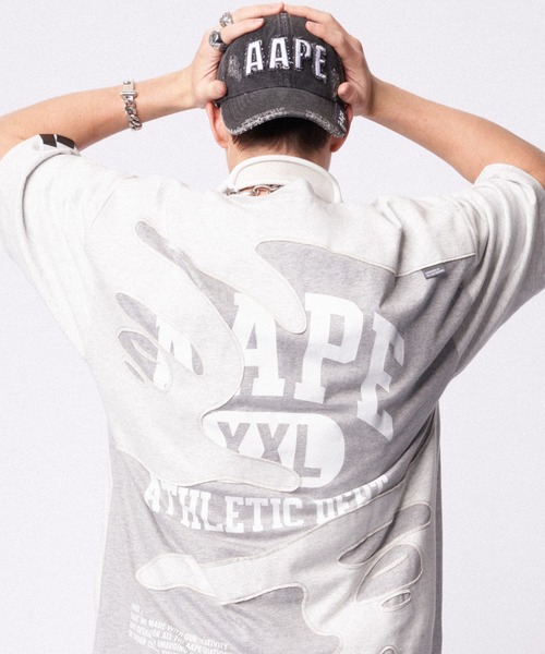 AAPE BY A BATHING APE(エーエイプバイアベイシングエイプ)の「AAPE CAP(キャップ・メンズ・クリアブラック・FREE)」の4枚目の写真