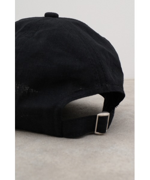 AZUL by moussy（アズールバイマウジー）の「リネンライクキャップ（キャップ・レディース・アイボリー/ブラック・FREE）」の13枚目の写真