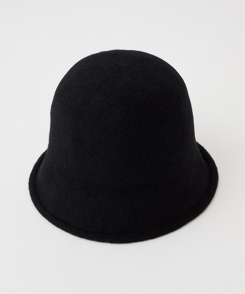 DEICY（デイシー）の「バスクウールハット（ハット・レディース・ブラウン/ブラック・FREE）」の2枚目の写真