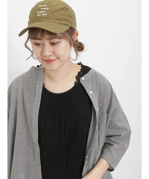 Samansa Mos2（サマンサ モスモス）の「後ろパーツレースノースリーブ（タンクトップ・レディース・ブラック/キナリ/オフホワイト・F）」の3枚目の写真