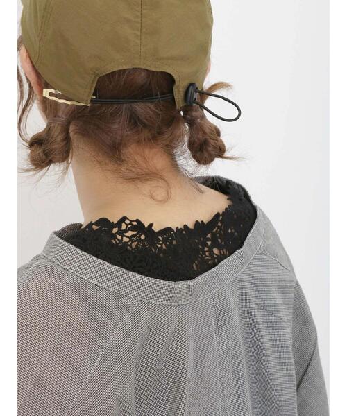 Samansa Mos2（サマンサ モスモス）の「後ろパーツレースノースリーブ（タンクトップ・レディース・ブラック/キナリ/オフホワイト・F）」の15枚目の写真