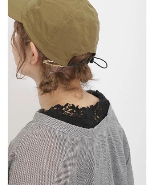 Samansa Mos2（サマンサ モスモス）の「後ろパーツレースノースリーブ（タンクトップ・レディース・ブラック/キナリ/オフホワイト・F）」の14枚目の写真