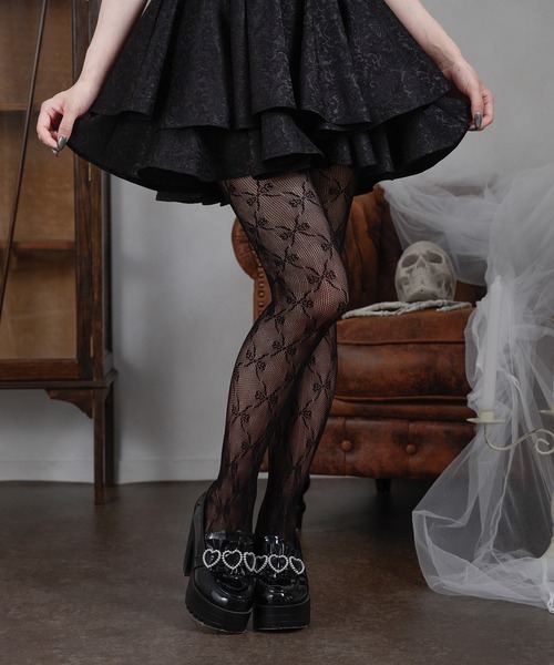 リボンレースタイツ（タイツ/ストッキング）｜Pal elfy（パル