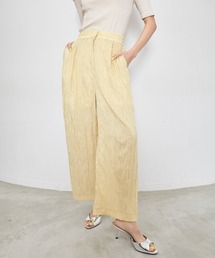 WRINKLELID WIDE PANTS / リンクルリッドワイドパンツ