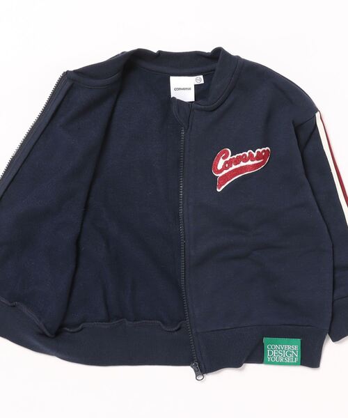 CONVERSE（コンバース）の「CONVERSE ジャケット/アウター/ブルゾン/コンバース キッズ（その他アウター・キッズ・インディゴブルー/ダークグレー・110/120/130）」の4枚目の写真