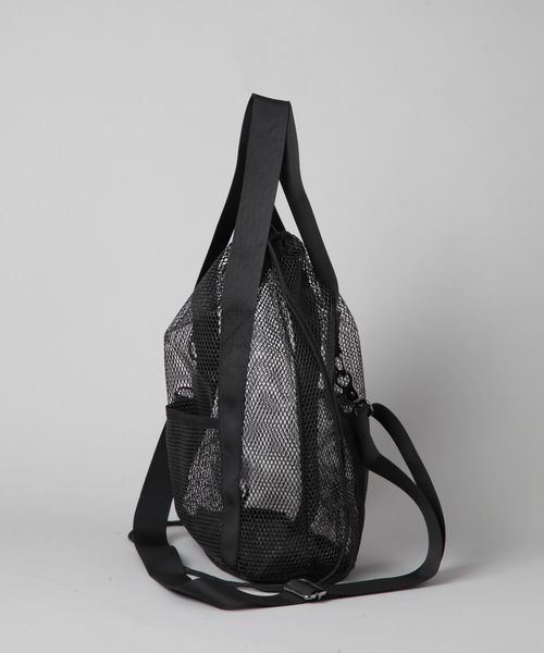 JEANASIS（ジーナシス）の「【Les Fleurs】メッシュキンチャクBAG/141532（ショルダーバッグ・レディース・ブラック・FREE）」の2枚目の写真