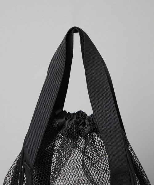 JEANASIS（ジーナシス）の「【Les Fleurs】メッシュキンチャクBAG/141532（ショルダーバッグ・レディース・ブラック・FREE）」の5枚目の写真