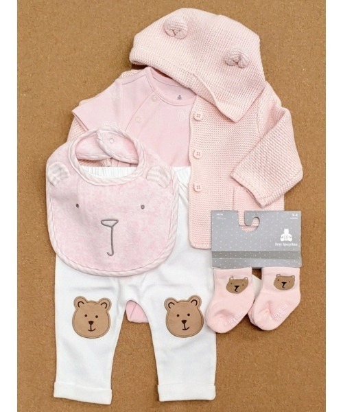 GAP（ギャップ）の「くまさん カーディガン (ベビー)（カーディガン/ボレロ・キッズ・クリーム/ピンク/ネイビー/ライトグレー・80ｃｍ/90cm/70cm/60cm）」の15枚目の写真