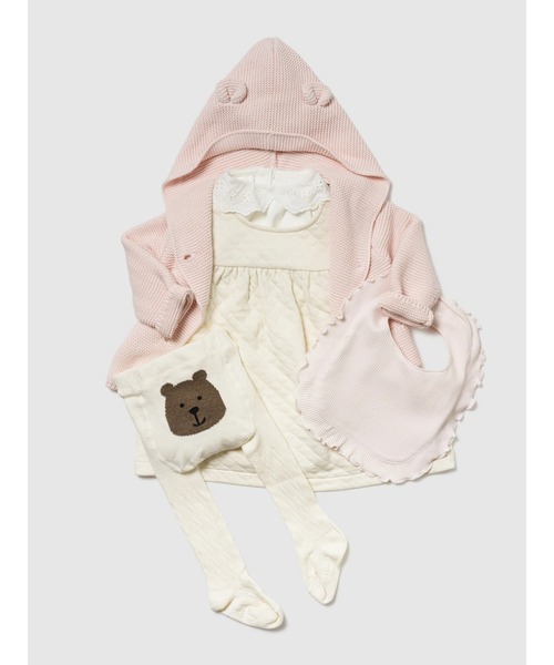 GAP（ギャップ）の「くまさん カーディガン (ベビー)（カーディガン/ボレロ・キッズ・クリーム/ピンク/ネイビー/ライトグレー・80ｃｍ/90cm/70cm/60cm）」の16枚目の写真