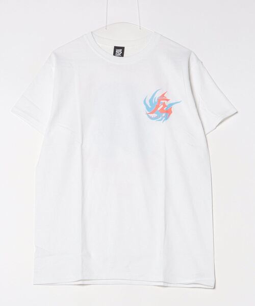Mag.(マグ)の「【KINJAZ】Graphic T(Tシャツ/カットソー・メンズ・ホワイト/ブラック・LARGE/MEDIUM)」の1枚目の写真