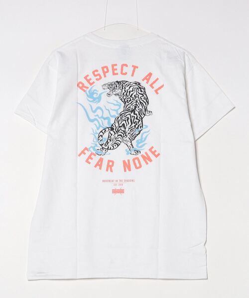 Mag.(マグ)の「【KINJAZ】Graphic T(Tシャツ/カットソー・メンズ・ホワイト/ブラック・LARGE/MEDIUM)」の3枚目の写真
